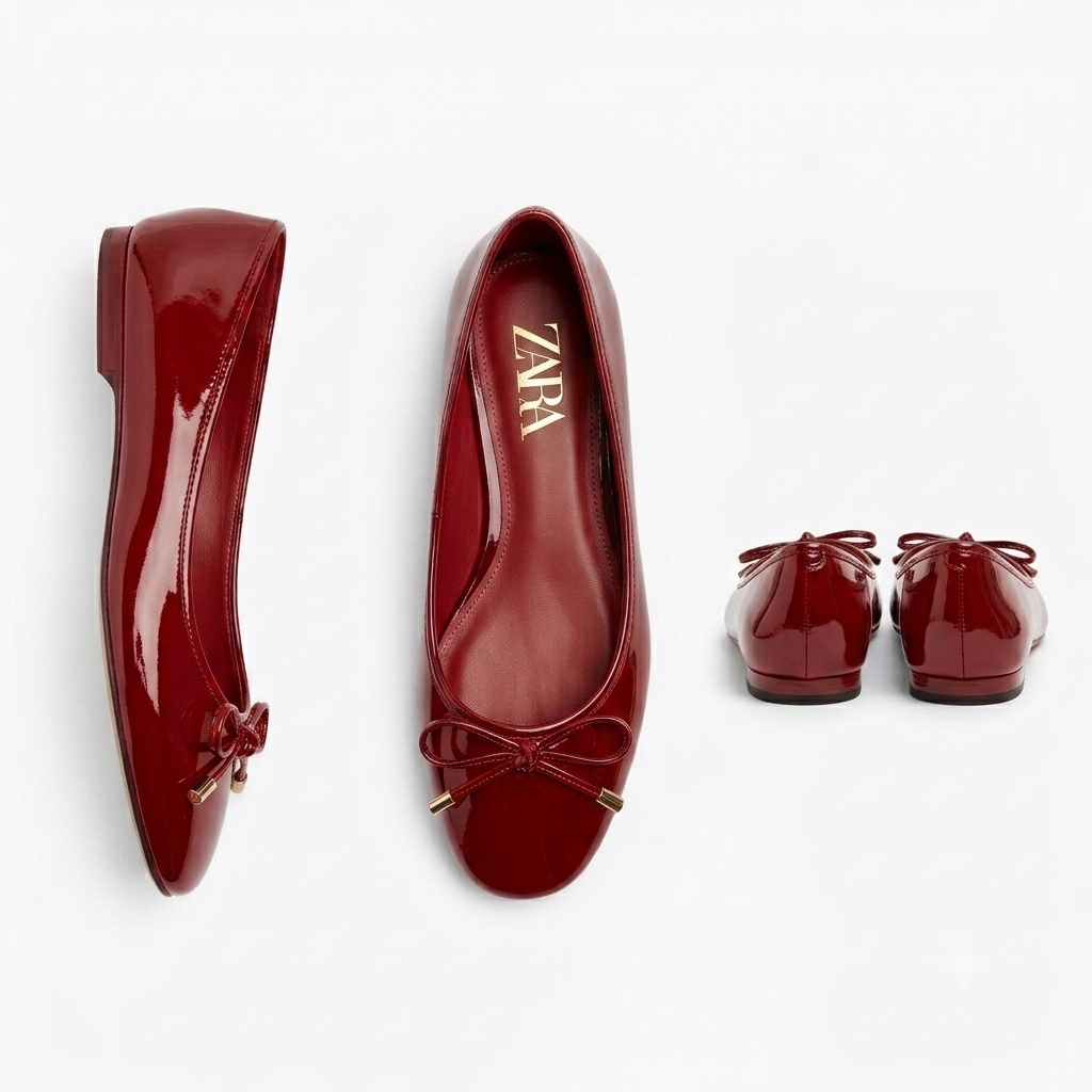 Zara Bow Pumps